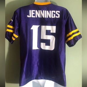 NFL Vikings Jersey Youth XL Jennings #15